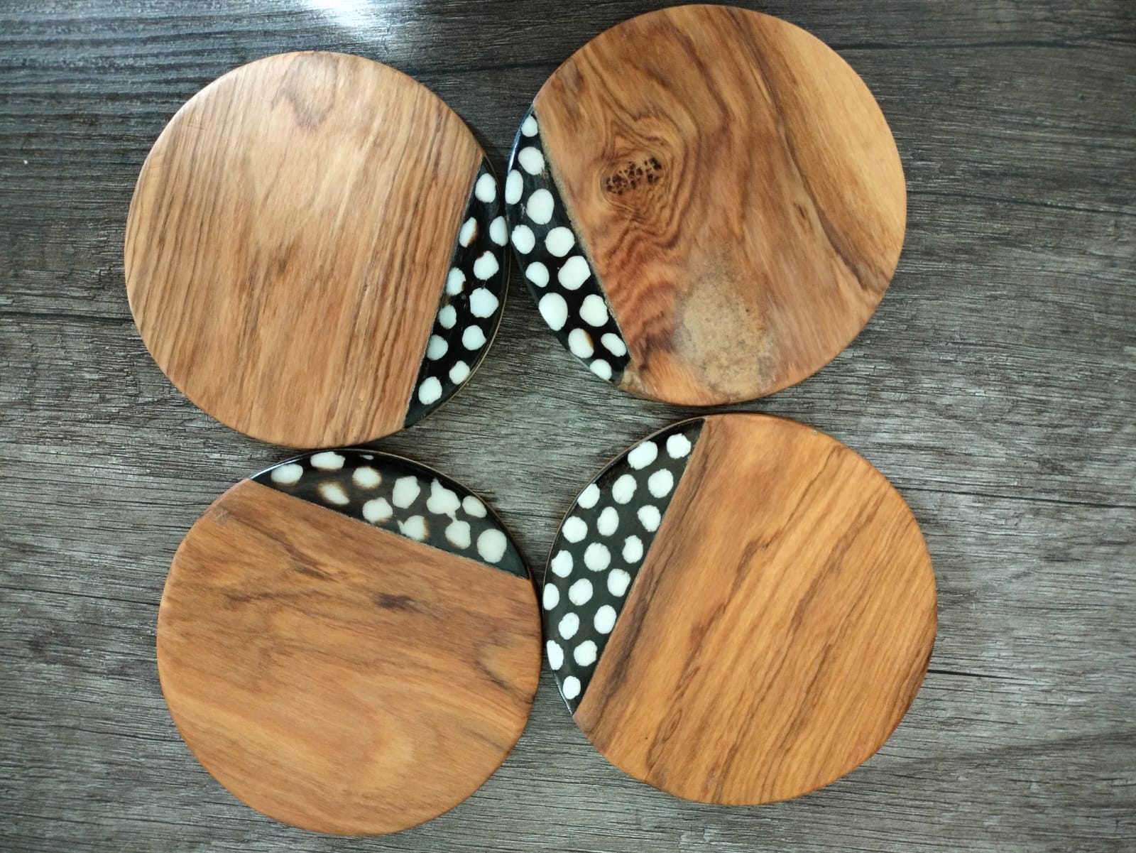 Rustic Wooden Coster