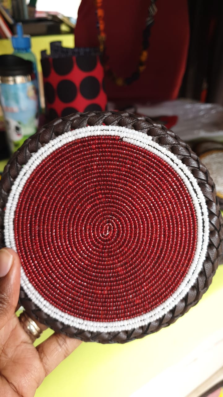 Ruby Beaded Mats