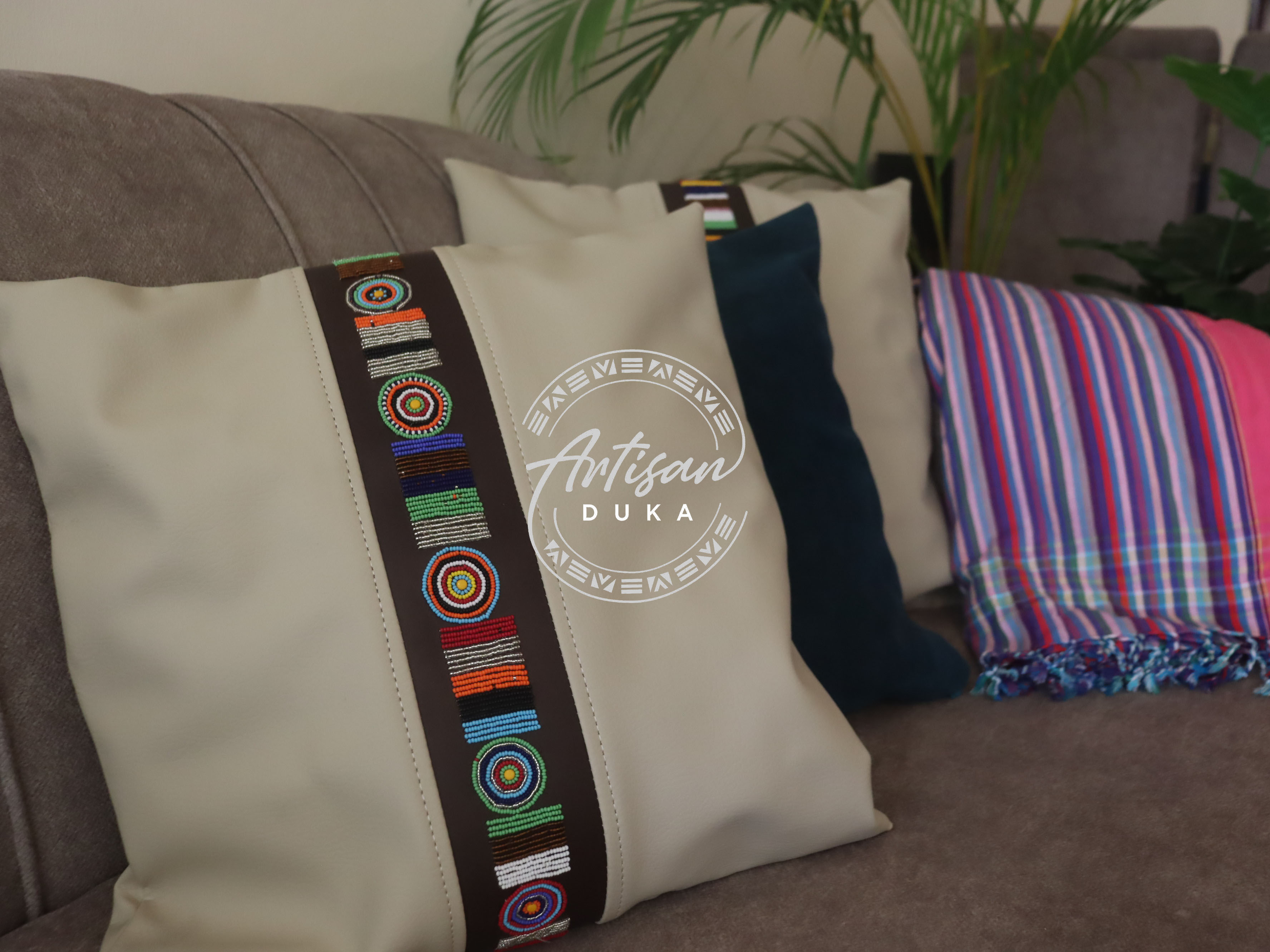 Beaded Pillow cover