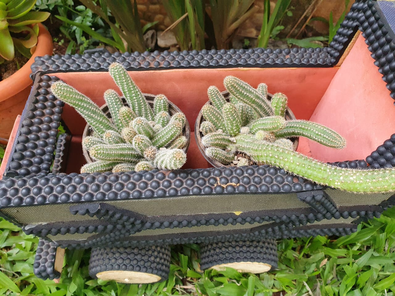 Giant Truck Garden Feature  with 2 Planters, Garden Planters, Outdoor Planters, Large Planters