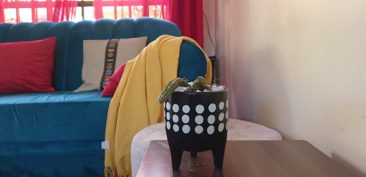 Planters, Kenyan planters, black and white planter, stone planter, Indoor Planters, Outdoor Planters