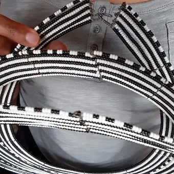 Ng&#039;alewa Layered Maasai Necklace