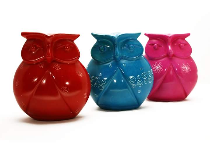 Soapstone Owl Carvings