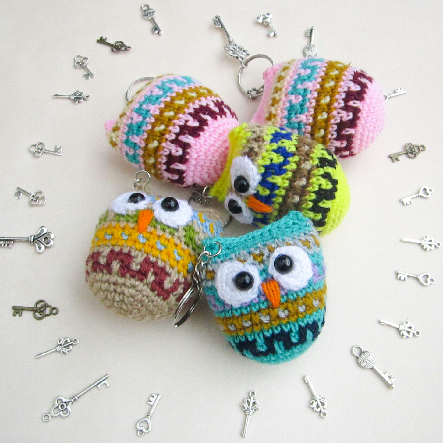 Magical Owl Keychain
