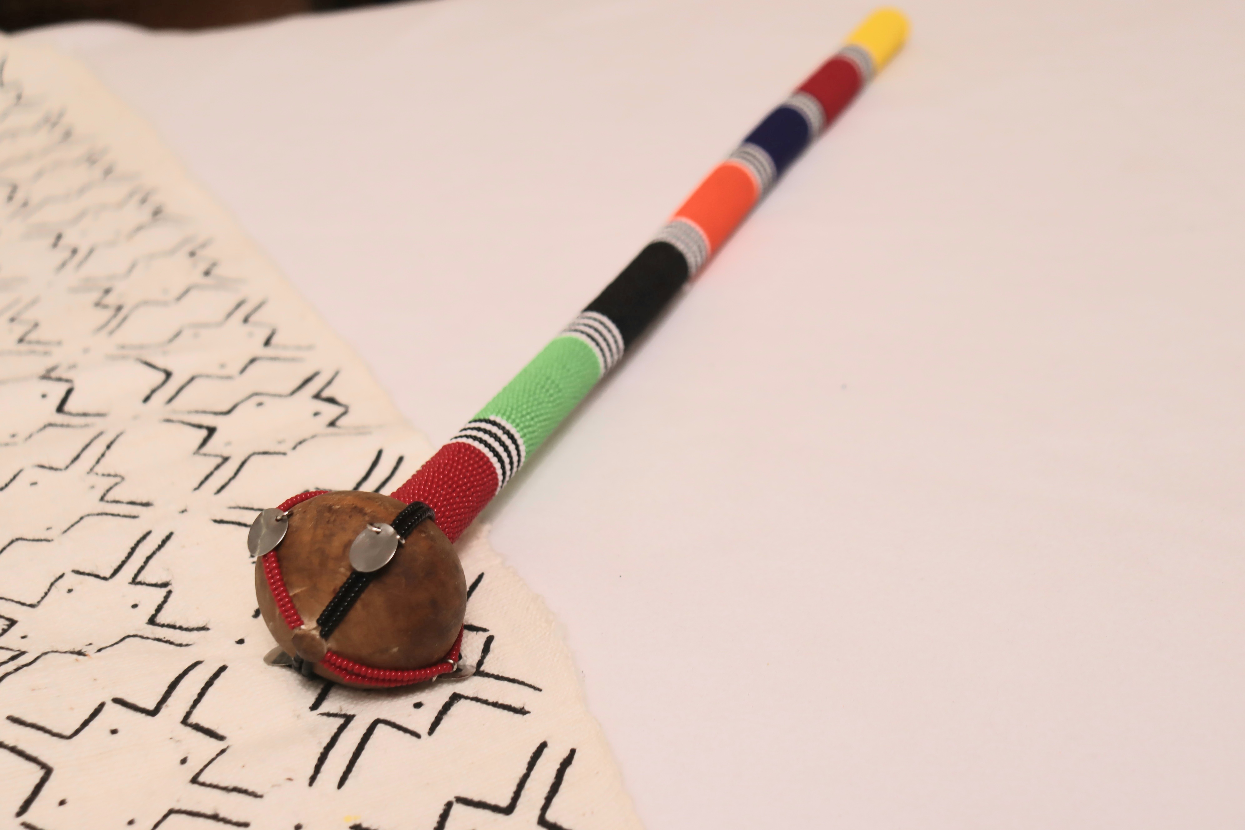 Maasai beaded Rungu