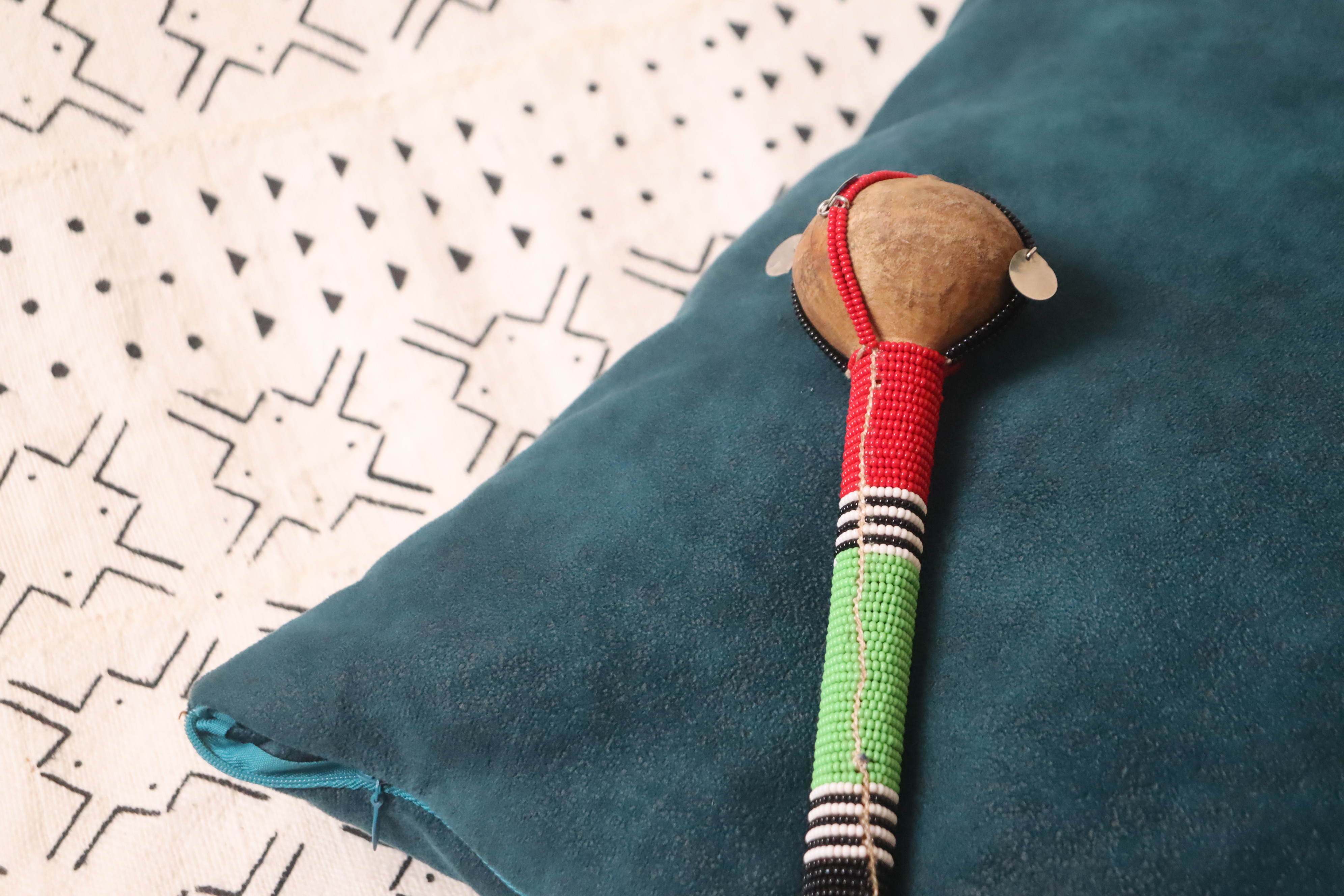 Maasai beaded Rungu