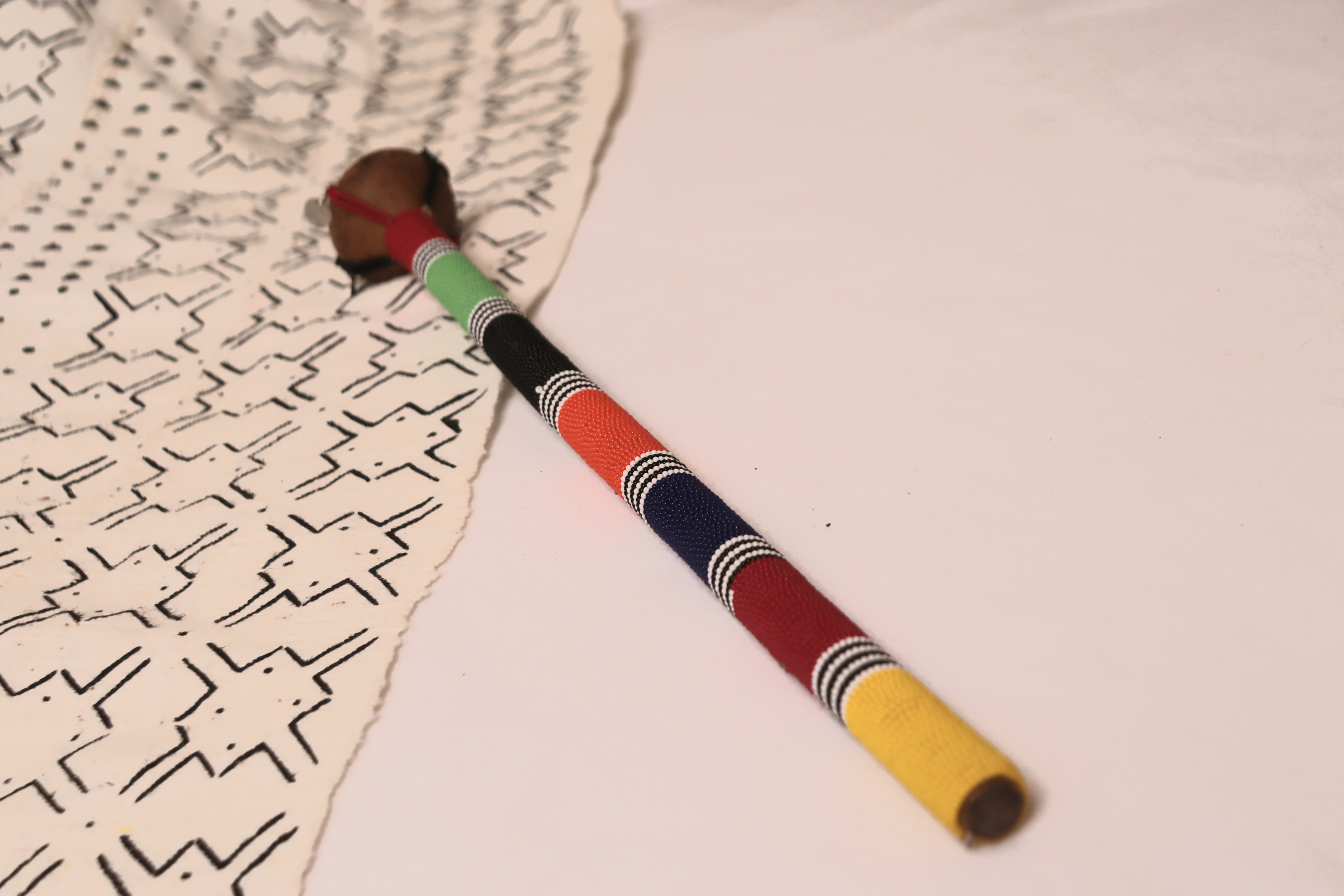 Maasai beaded Rungu